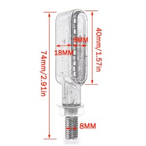 Mini Señalero Metal Led Secuencial Calidad Premium Set X 2 - Imagen 4