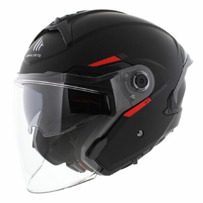 Casco Abierto Lentes Visor Mt Cosmo Sv Varios Diseños