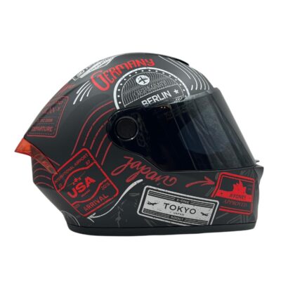 Casco Integral X-One Passport Red