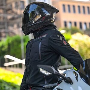 Campera Moto Ls2 Zirconium Urbana Impermeable Con Protecciones - Imagen 3