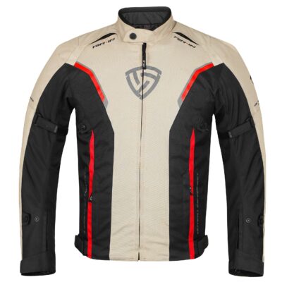 Campera Moto Corta Deportiva Con Protecciones Torque Rigga