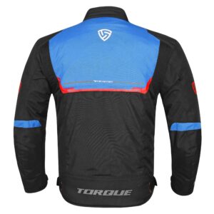 Campera Moto Corta Deportiva Con Protecciones Torque Ronny Talle 6xl - Imagen 4