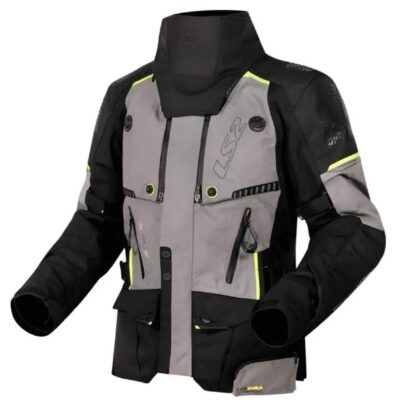 Campera Ls2 Apollo Touring 4 Estaciones Fluo Impermeable Protecciones Talle M