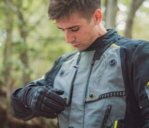 Campera Ls2 Apollo Touring 4 Estaciones Fluo Impermeable Protecciones Talle M - Imagen 7